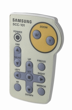 Samsung SCC-101 - Sterowanie